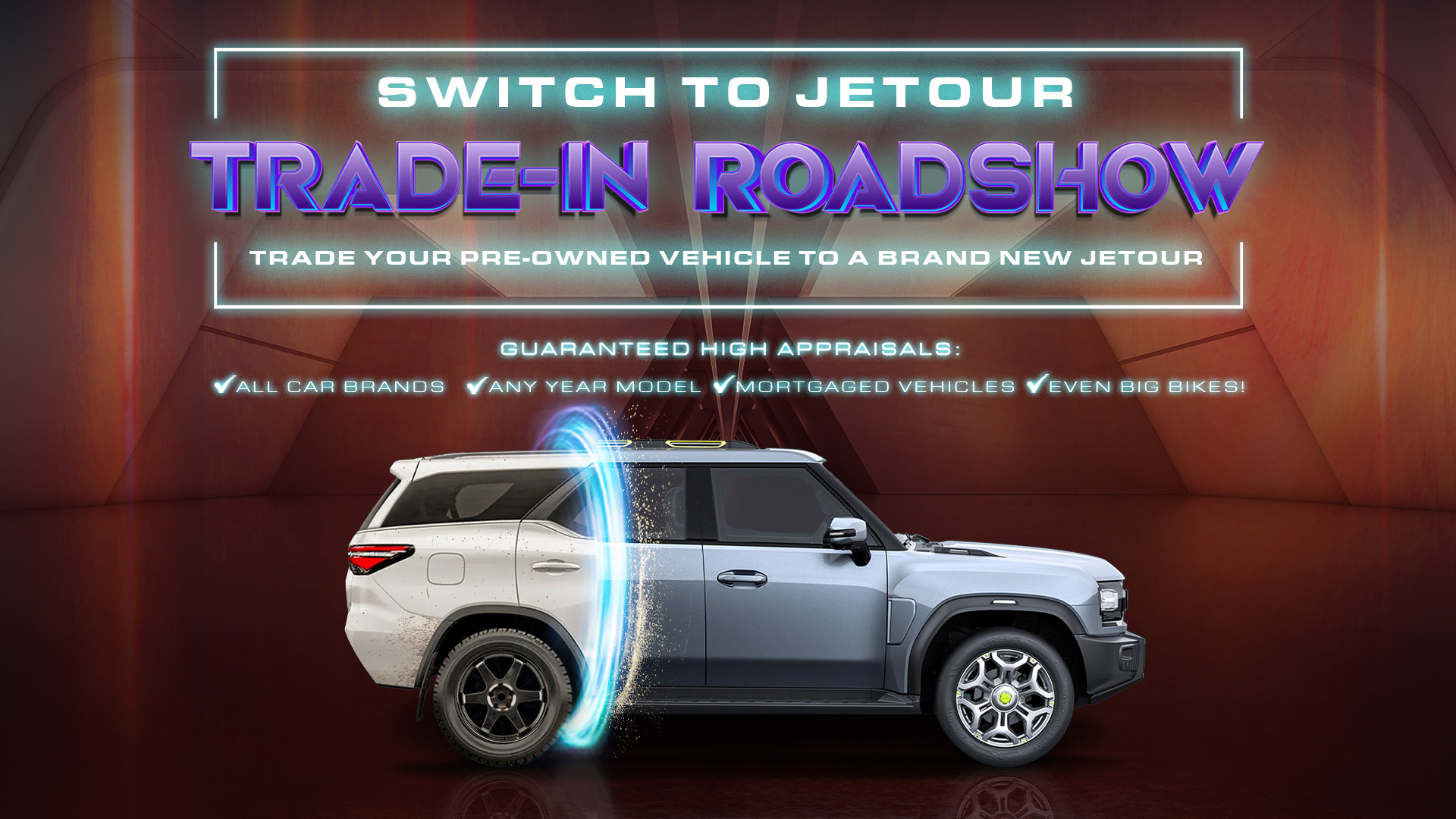 Out with the old, in with the new: JETOUR AutoPhilippines’ Trade-In Roadshow returns with more enticing financing offers