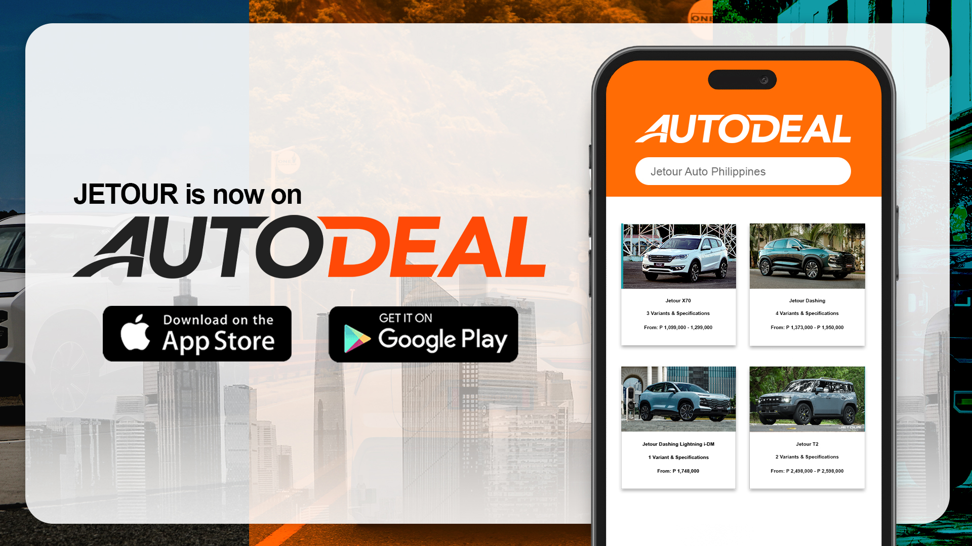 JETOUR Auto Ph announces Autodeal collaboration for digital expansion