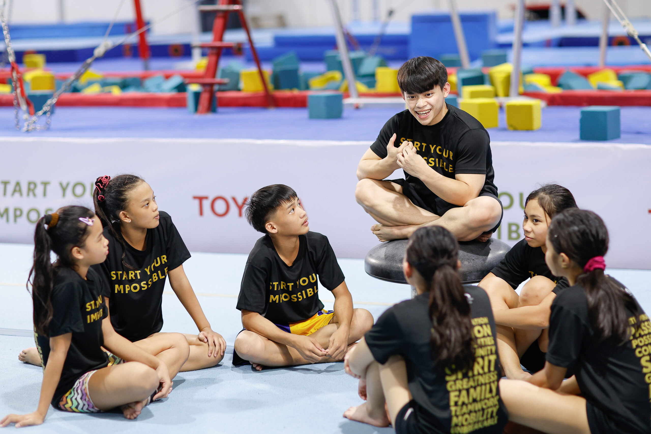 Toyota Motor Philippines and Carlos Yulo hold ‘Start Your Impossible’ Gymnastics Camp to support promising athletes 