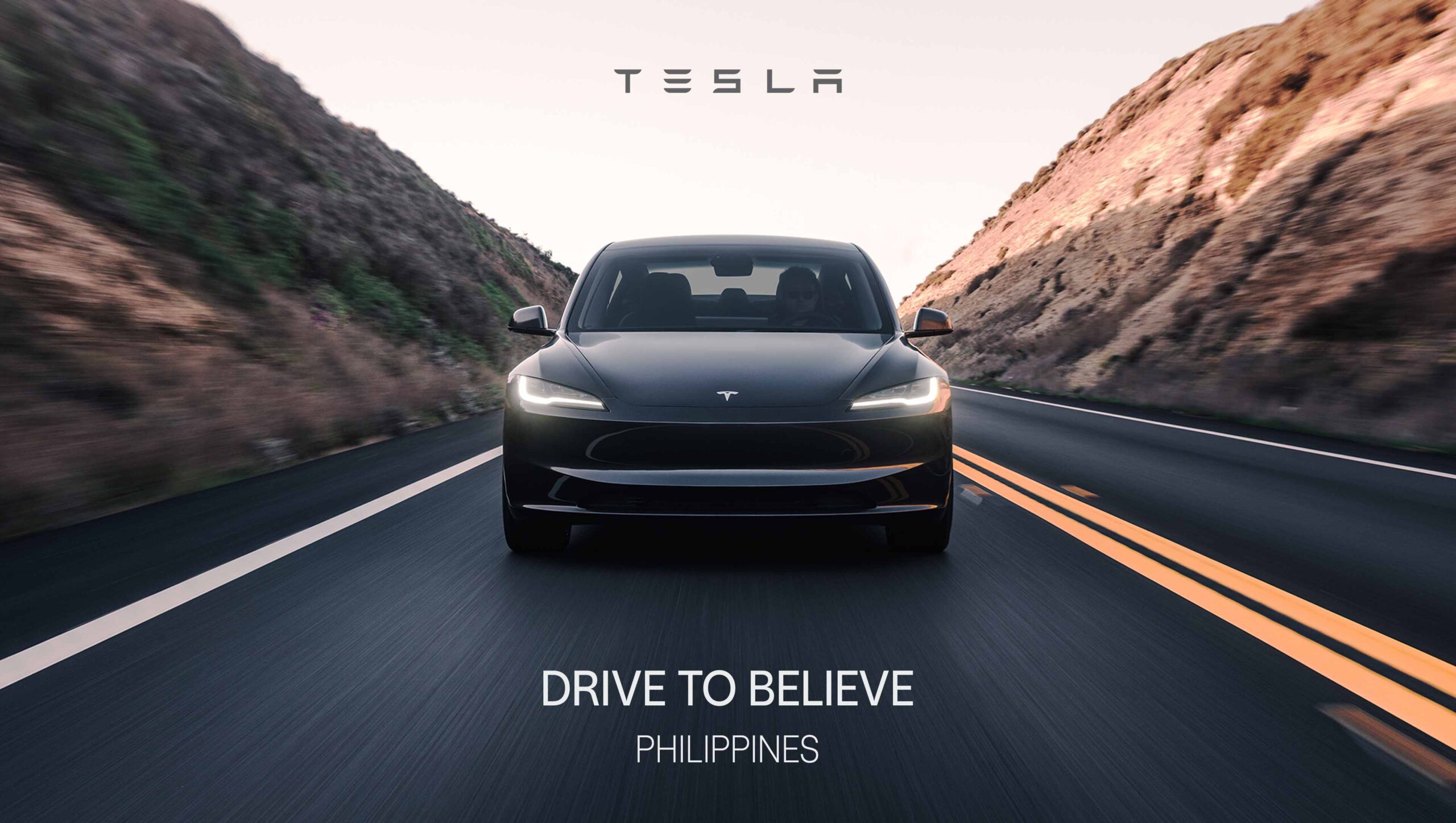 The Tesla Drive to Believe challenge now in Manila 