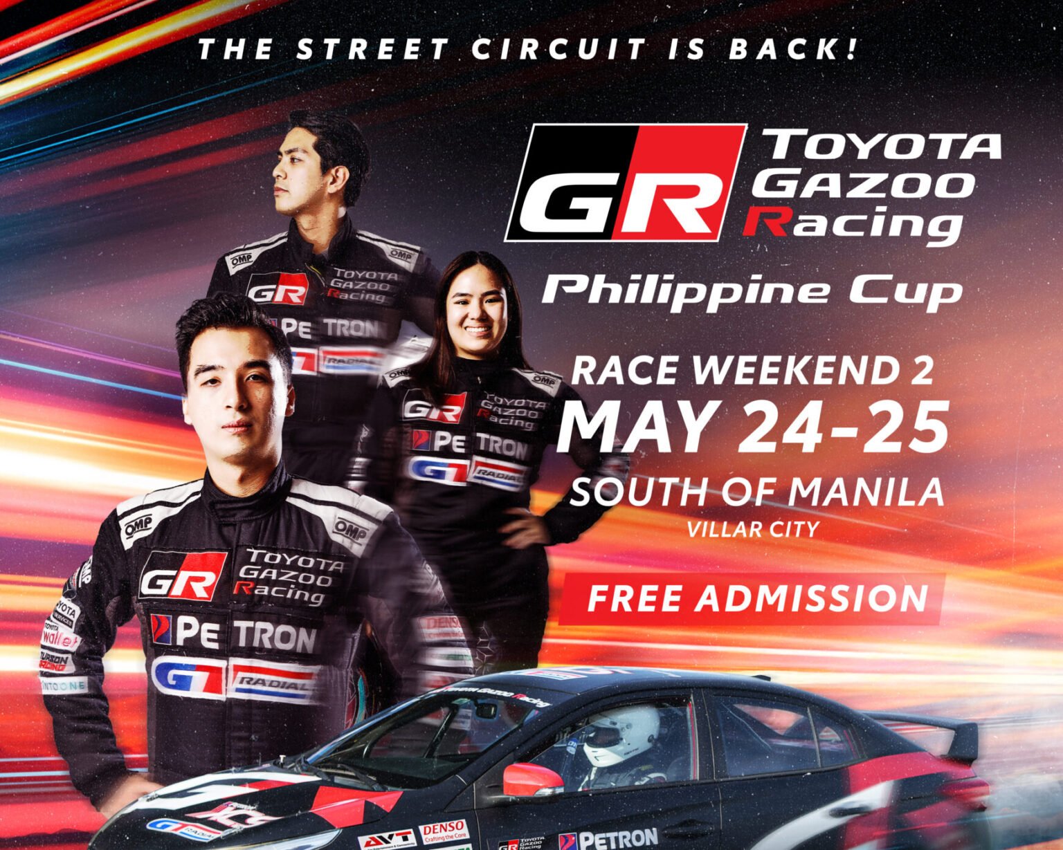 TOYOTA GAZOO Racing Philippine Cup invites everyone to experience the ...